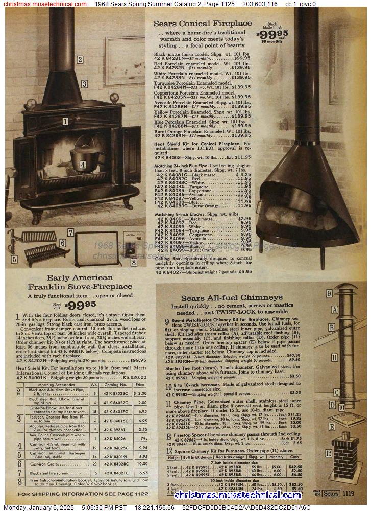 1968 Sears Spring Summer Catalog 2, Page 1125