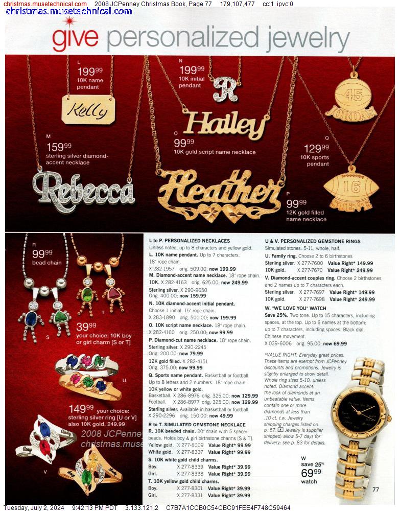2008 JCPenney Christmas Book, Page 77