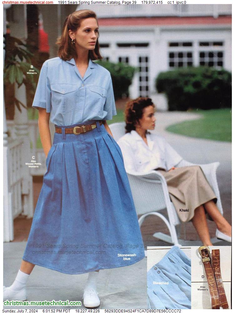1991 Sears Spring Summer Catalog, Page 39