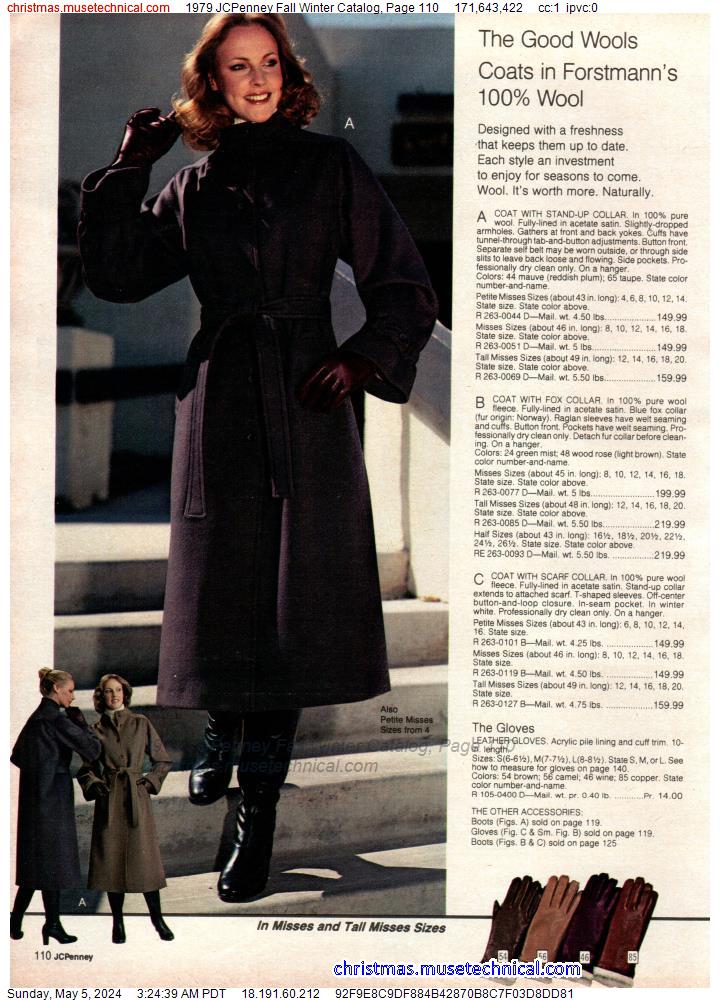 1979 JCPenney Fall Winter Catalog, Page 110