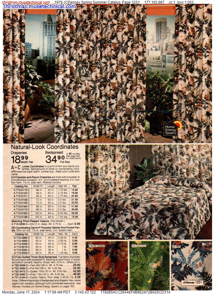 1979 JCPenney Spring Summer Catalog, Page 1251