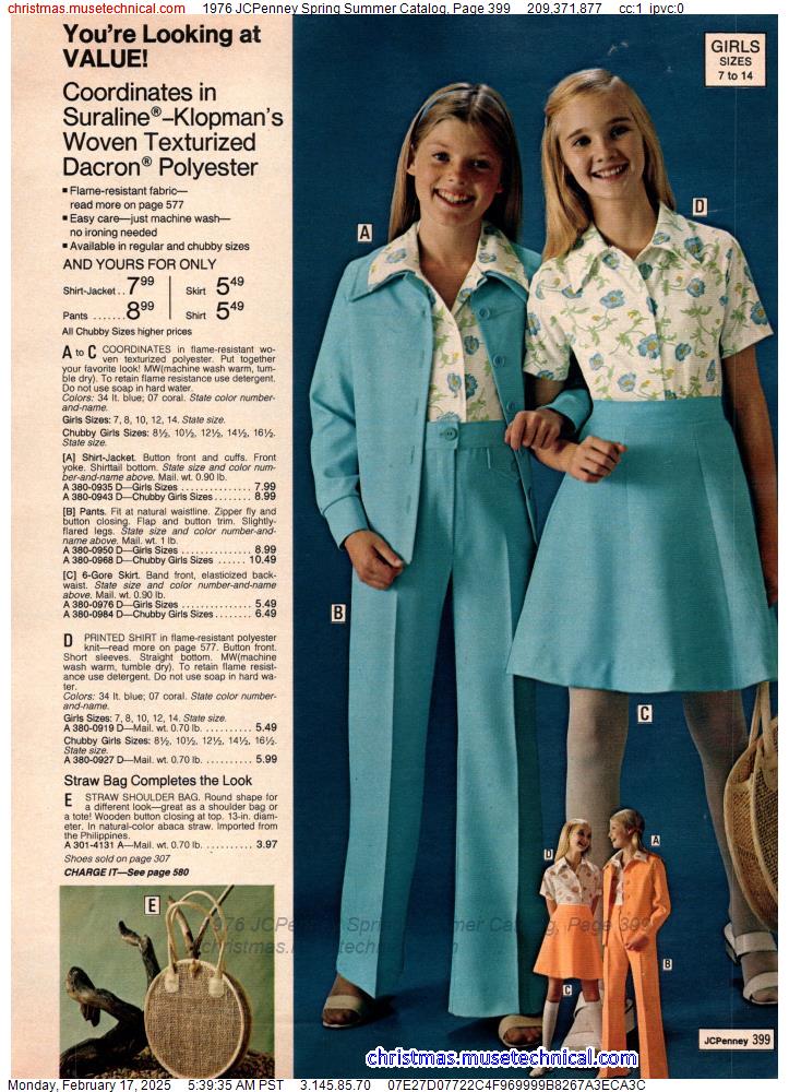 1976 JCPenney Spring Summer Catalog, Page 399