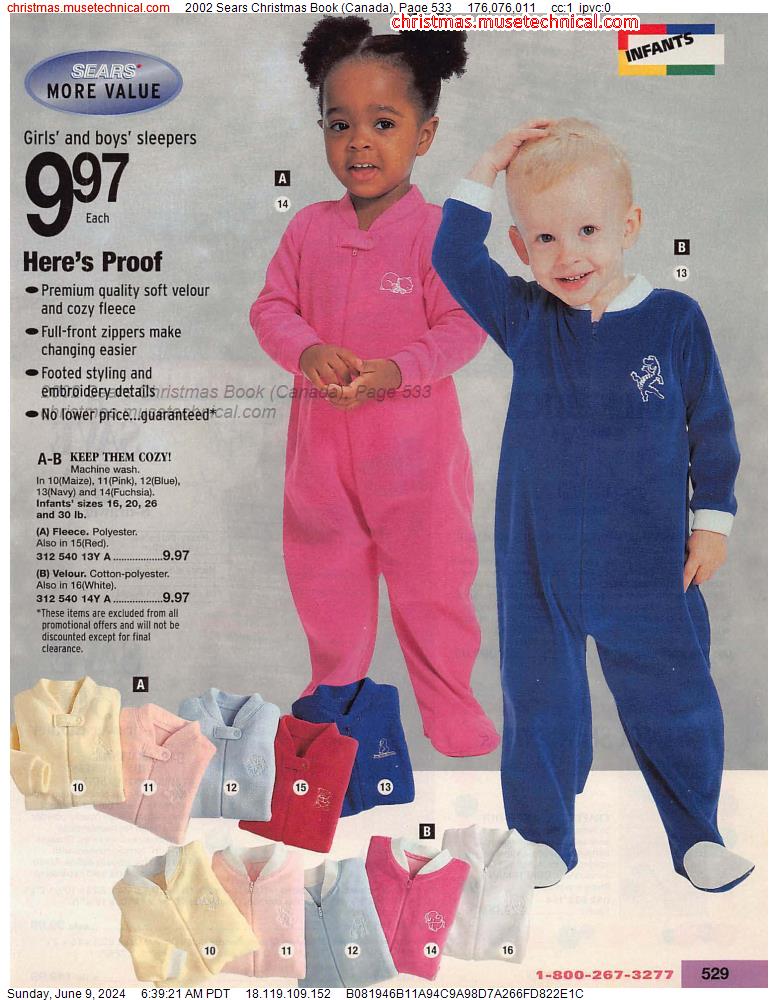 2002 Sears Christmas Book (Canada), Page 533