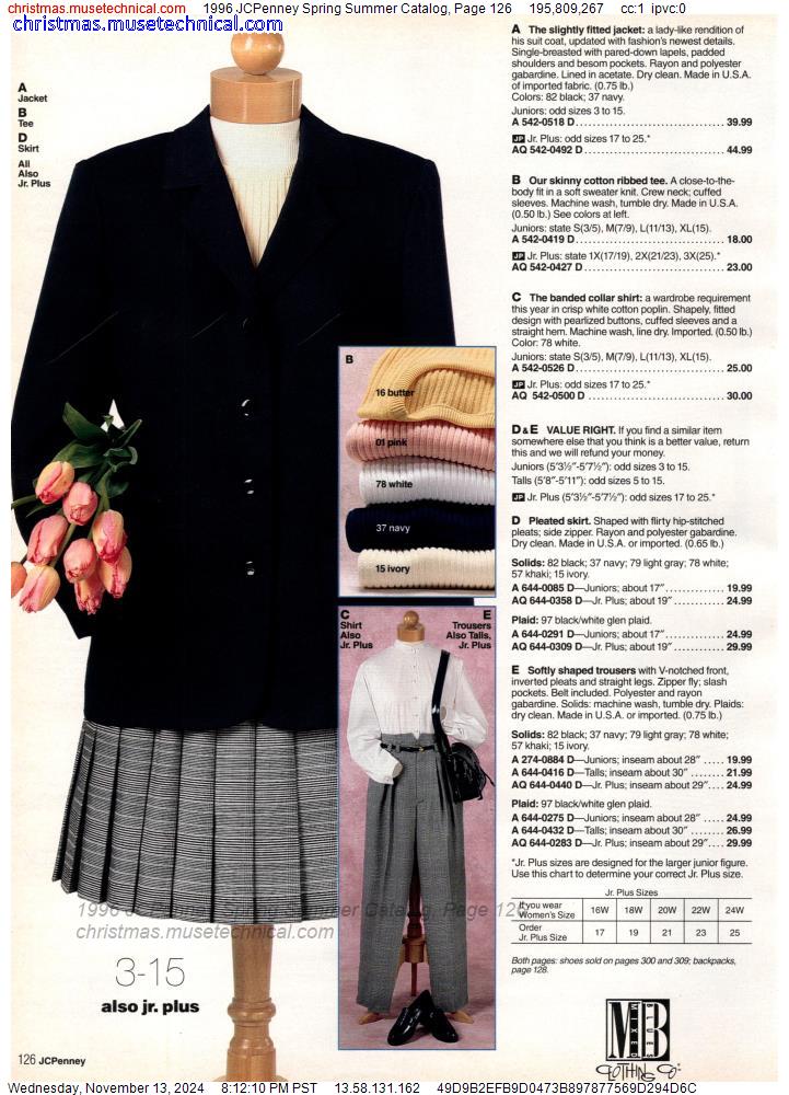 1996 JCPenney Spring Summer Catalog, Page 126