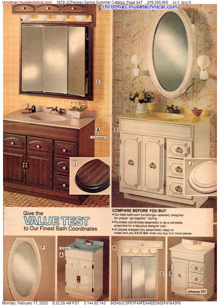 1978 JCPenney Spring Summer Catalog, Page 847