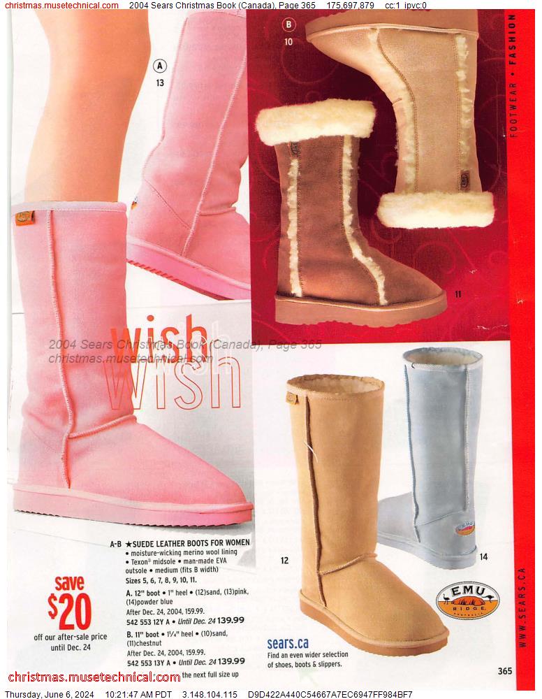 2004 Sears Christmas Book (Canada), Page 365