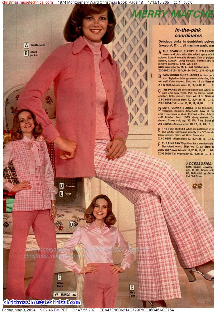 1974 Montgomery Ward Christmas Book, Page 48