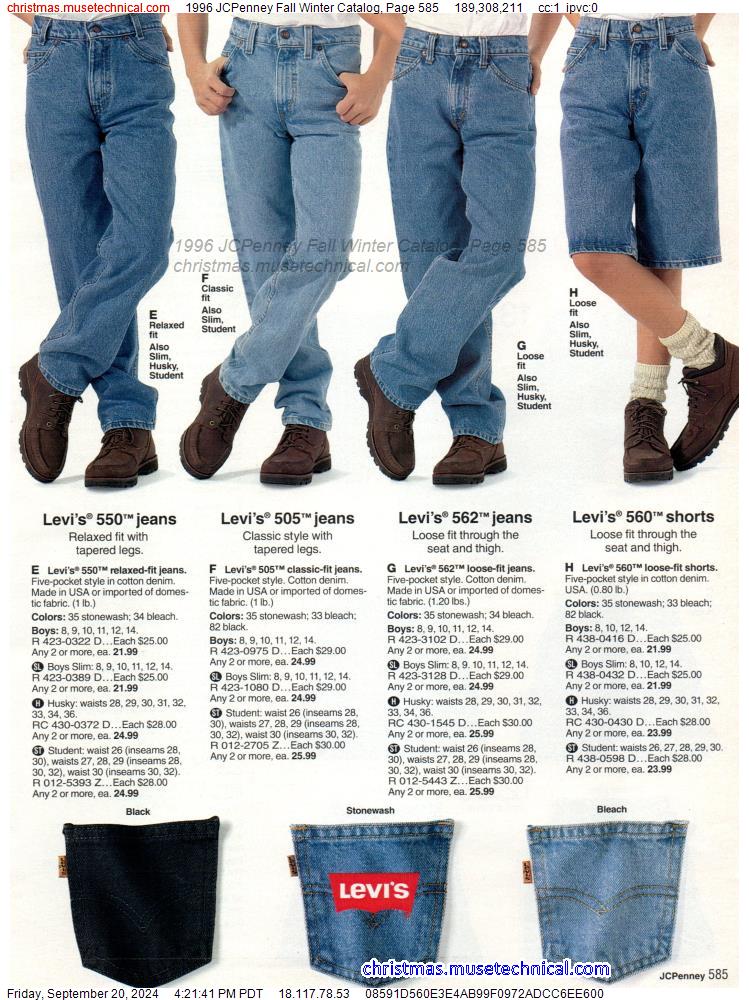 1996 JCPenney Fall Winter Catalog, Page 585 - Catalogs & Wishbooks