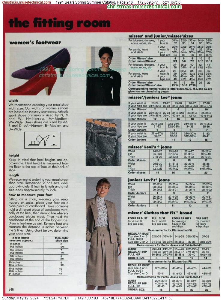 1991 Sears Spring Summer Catalog, Page 946