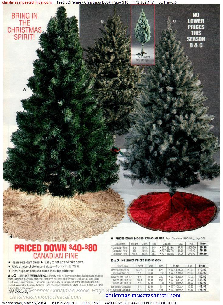 1992 JCPenney Christmas Book, Page 316