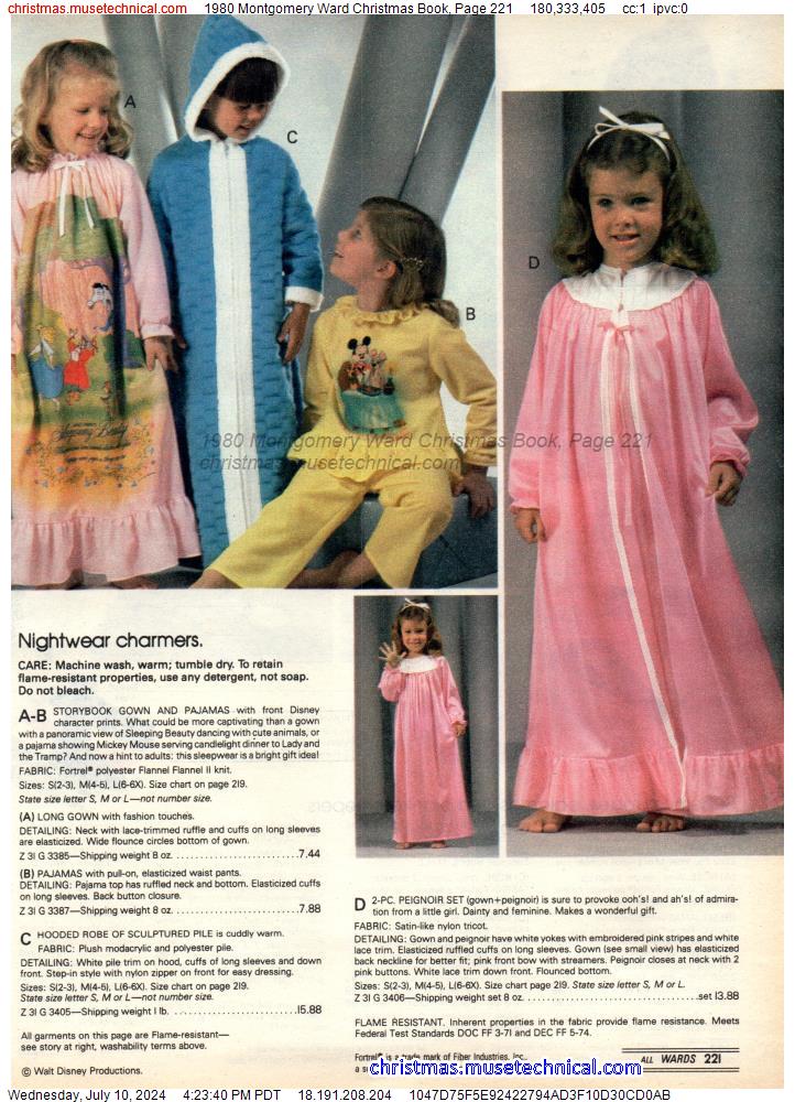 1980 Montgomery Ward Christmas Book, Page 221