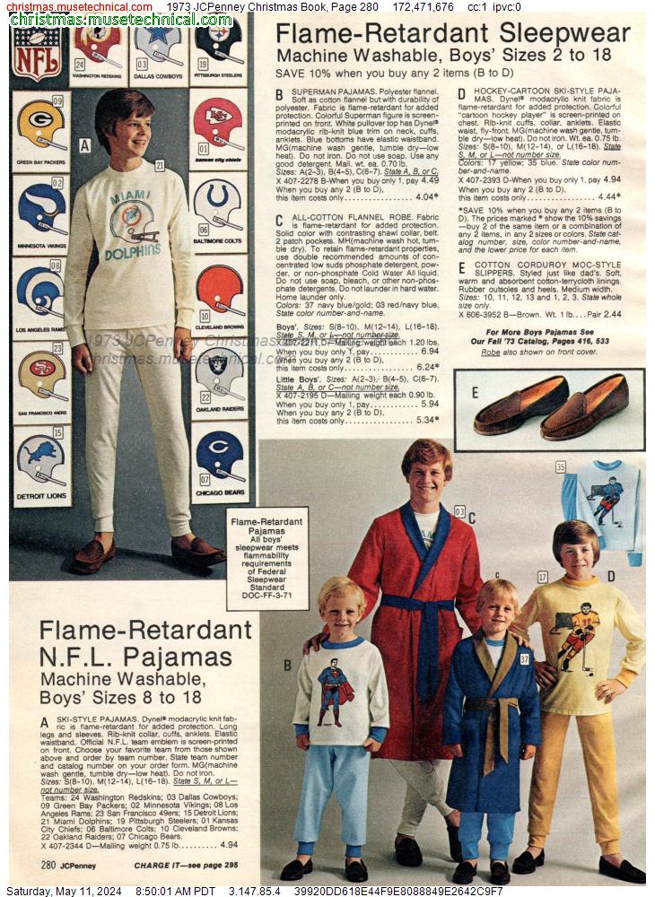 1973 JCPenney Christmas Book, Page 280
