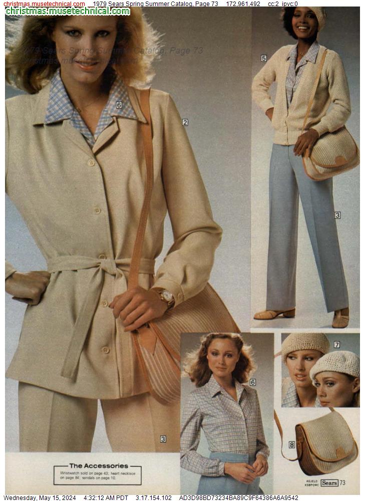 1979 Sears Spring Summer Catalog, Page 73