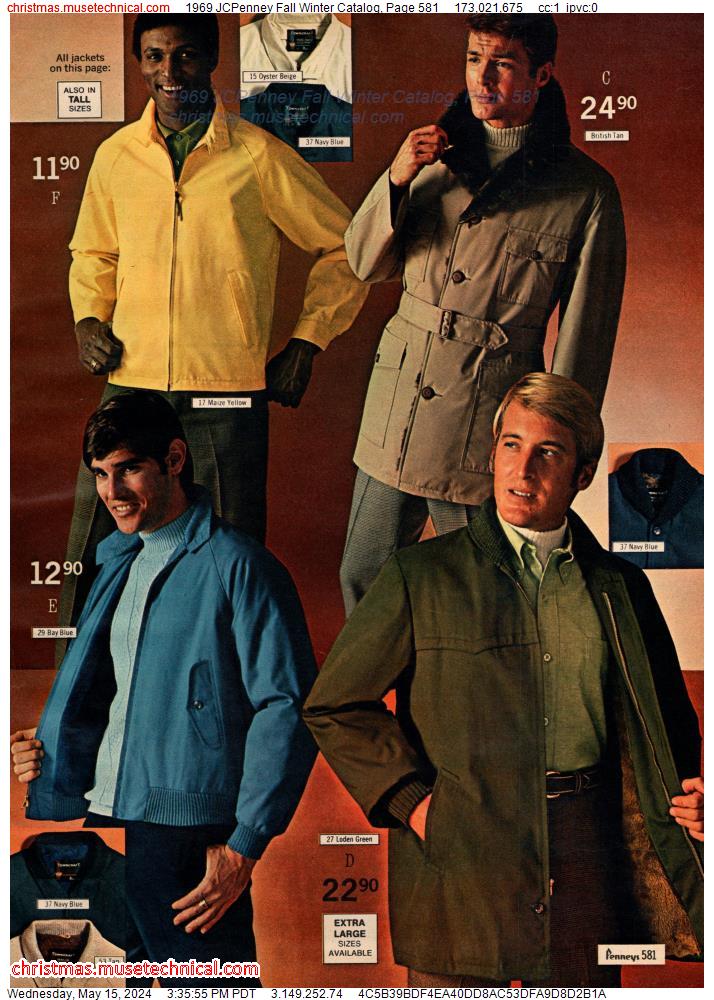 1969 JCPenney Fall Winter Catalog, Page 581