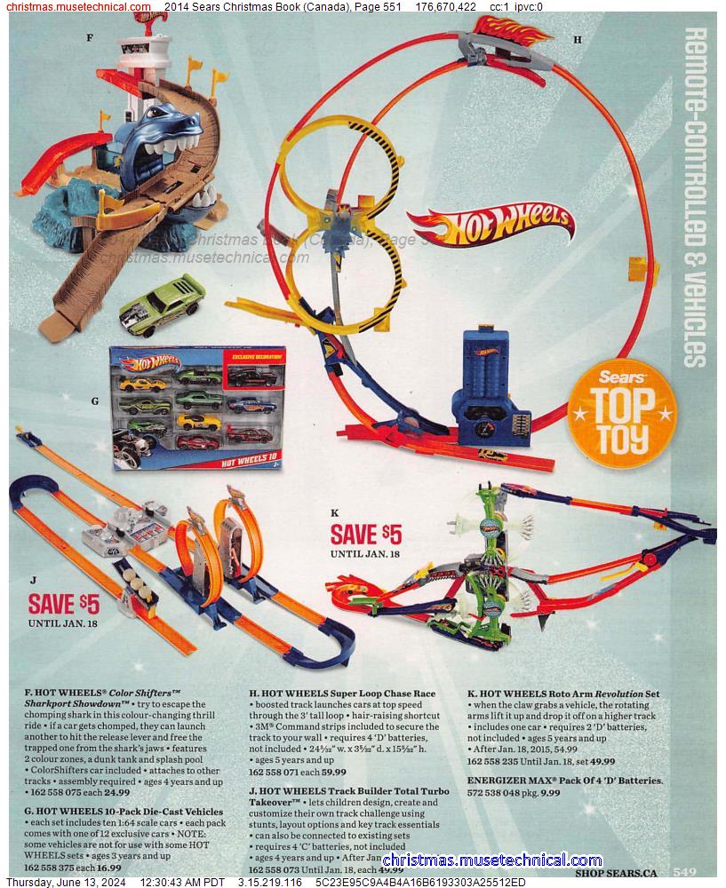 2014 Sears Christmas Book (Canada), Page 551