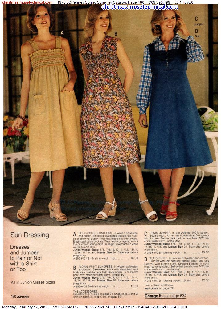 1978 JCPenney Spring Summer Catalog, Page 180