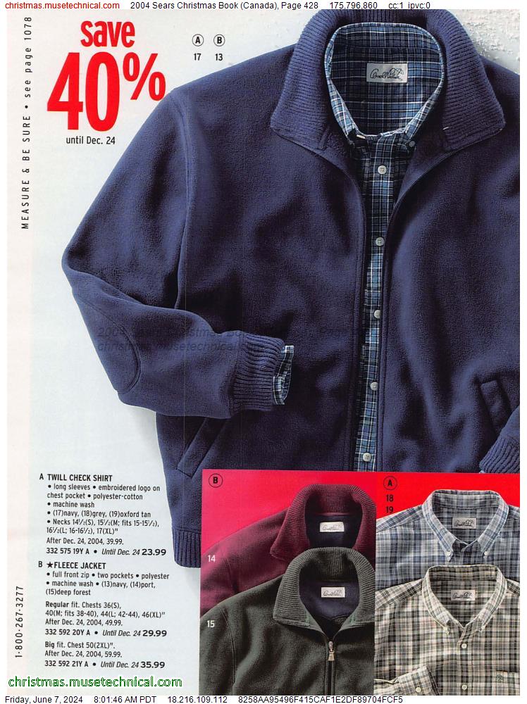 2004 Sears Christmas Book (Canada), Page 428