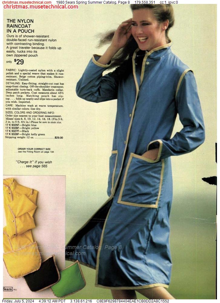 1980 Sears Spring Summer Catalog, Page 8