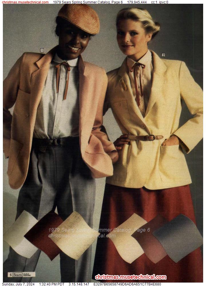 1979 Sears Spring Summer Catalog, Page 6