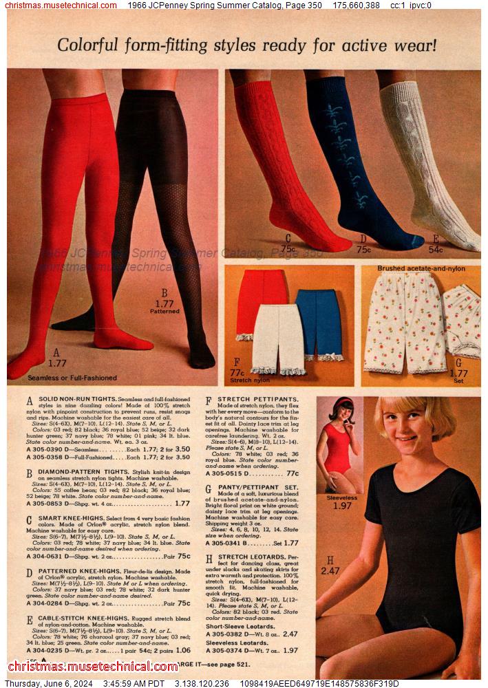 1966 JCPenney Spring Summer Catalog, Page 350