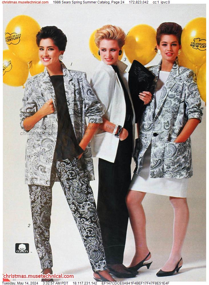 1986 Sears Spring Summer Catalog, Page 24