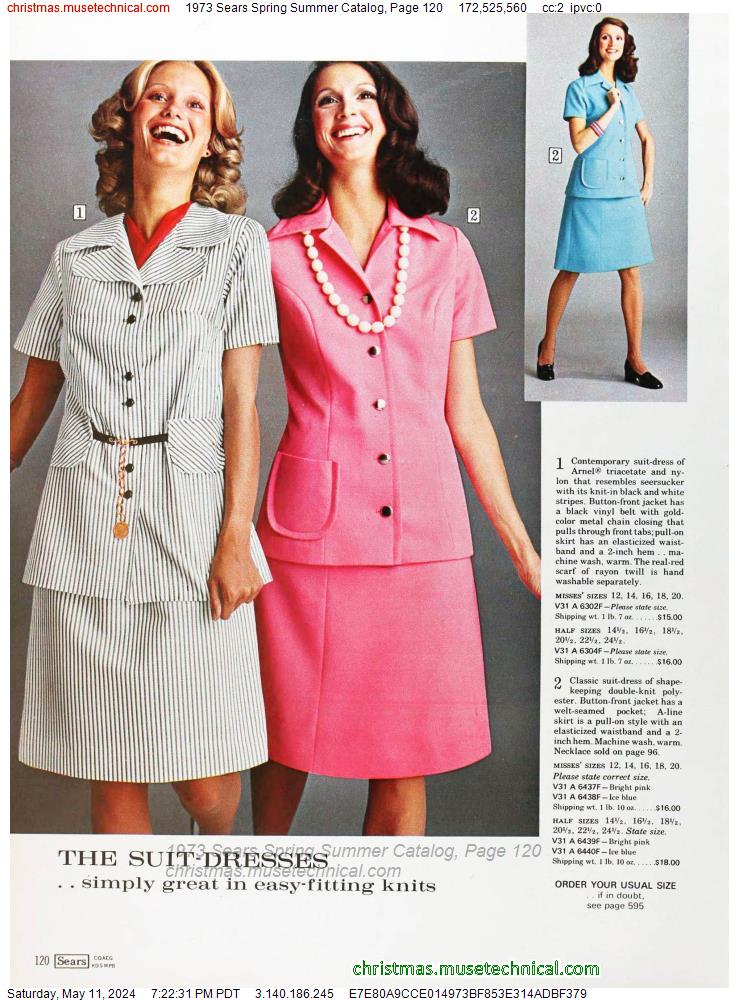 1973 Sears Spring Summer Catalog, Page 120