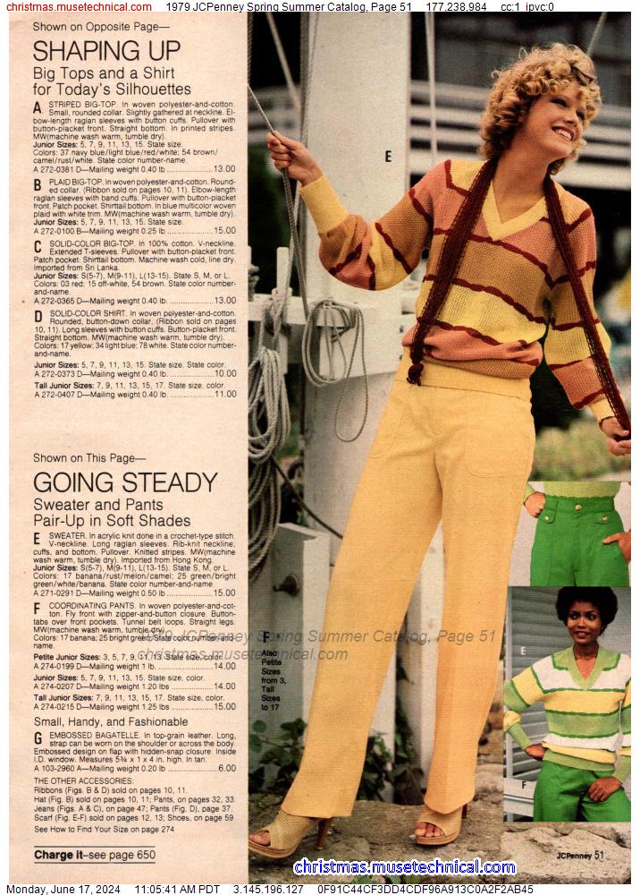 1979 JCPenney Spring Summer Catalog, Page 51