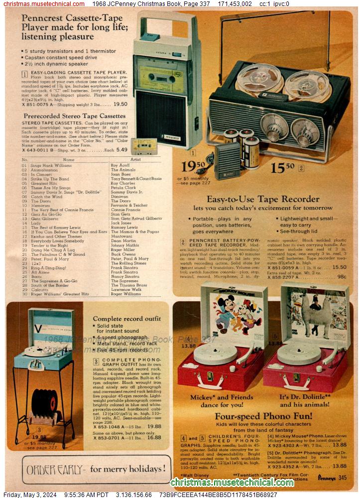 1968 JCPenney Christmas Book, Page 337