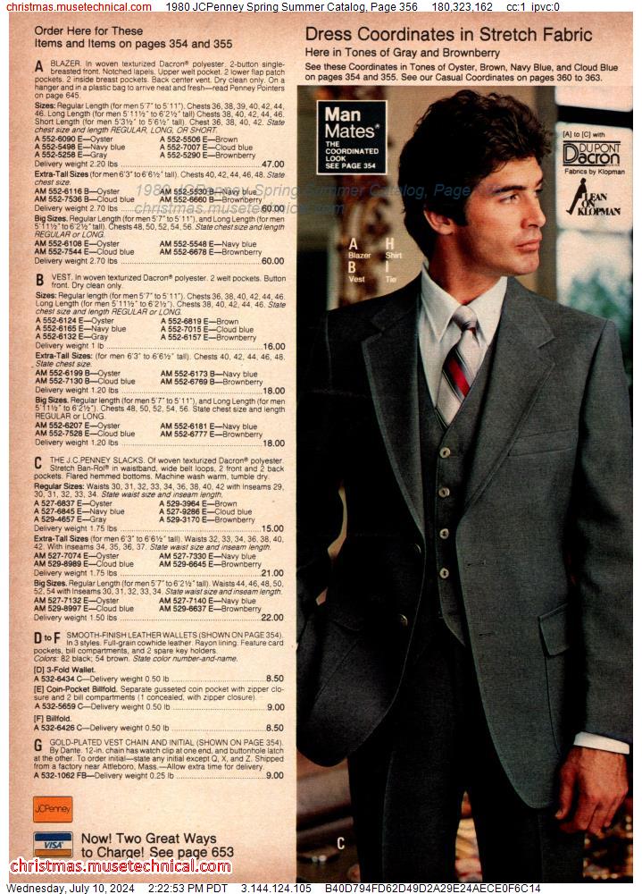 1980 JCPenney Spring Summer Catalog, Page 356