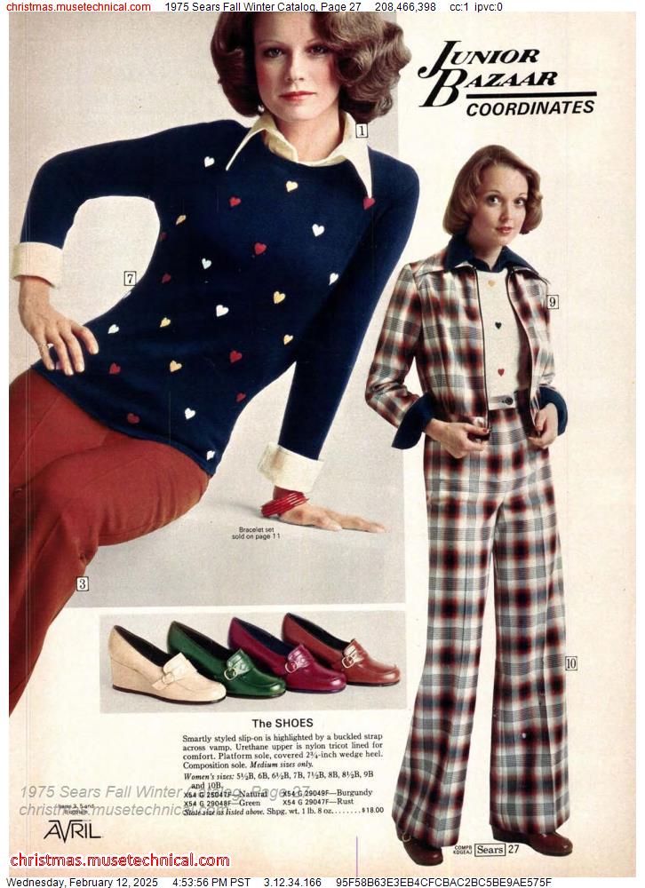 1975 Sears Fall Winter Catalog, Page 27