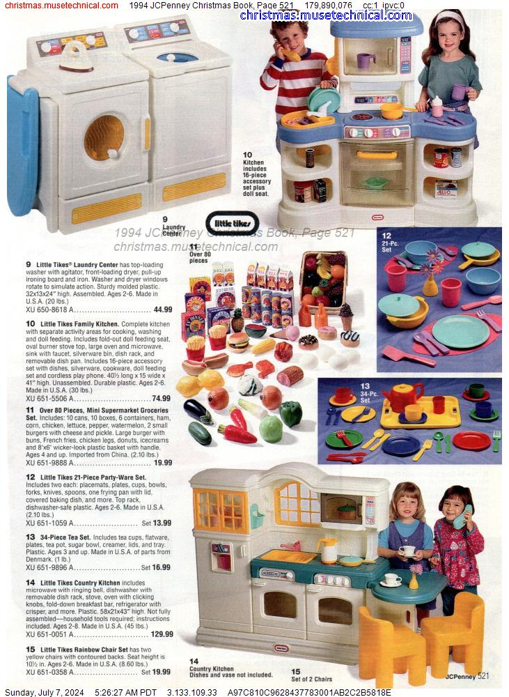 1994 JCPenney Christmas Book, Page 521