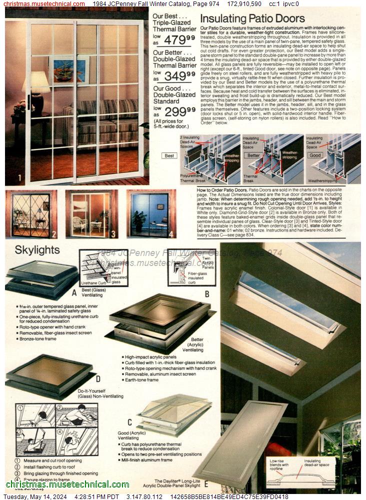 1984 JCPenney Fall Winter Catalog, Page 974