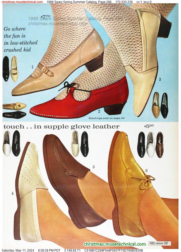 1966 Sears Spring Summer Catalog, Page 286
