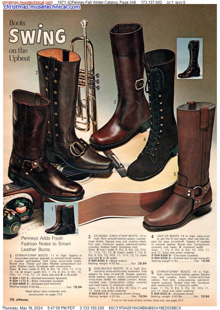 1971 JCPenney Fall Winter Catalog, Page 346