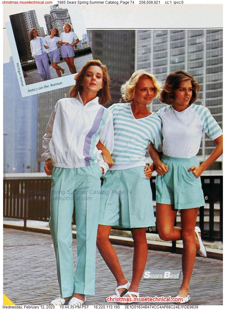 1985 Sears Spring Summer Catalog, Page 74