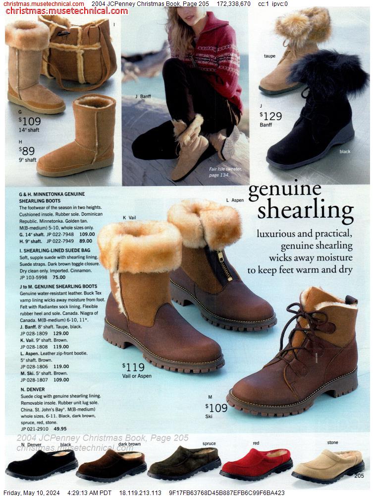 2004 JCPenney Christmas Book, Page 205