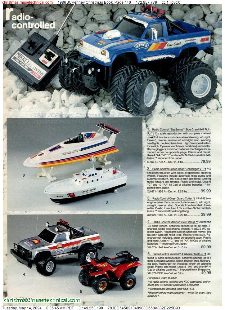 1986 JCPenney Christmas Book, Page 440