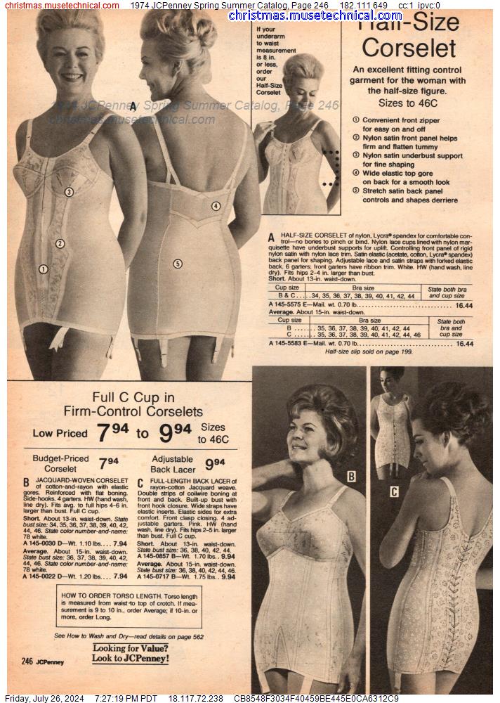 1974 JCPenney Spring Summer Catalog, Page 246