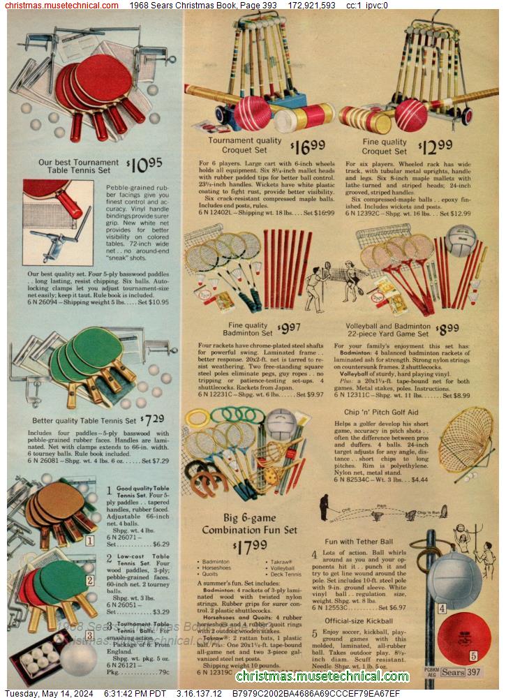 1968 Sears Christmas Book, Page 393