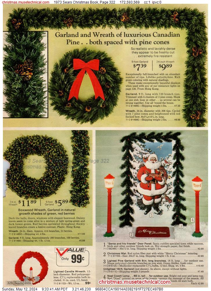 1973 Sears Christmas Book, Page 322