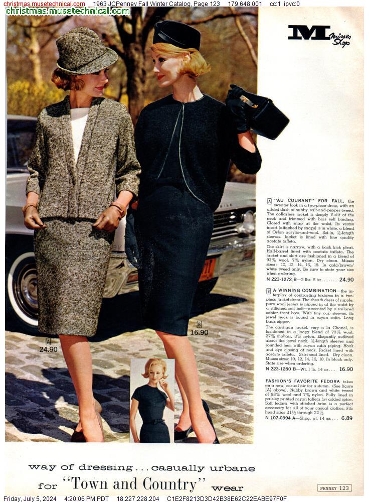 1963 JCPenney Fall Winter Catalog, Page 123