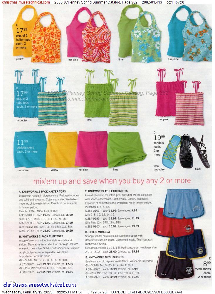 2005 JCPenney Spring Summer Catalog, Page 382