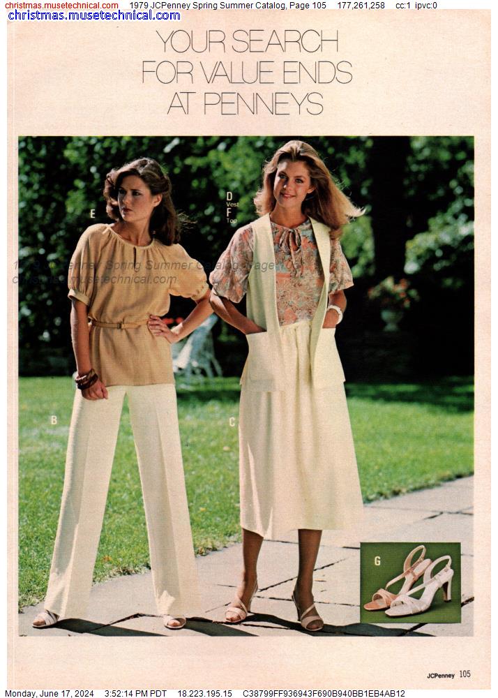 1979 JCPenney Spring Summer Catalog, Page 105