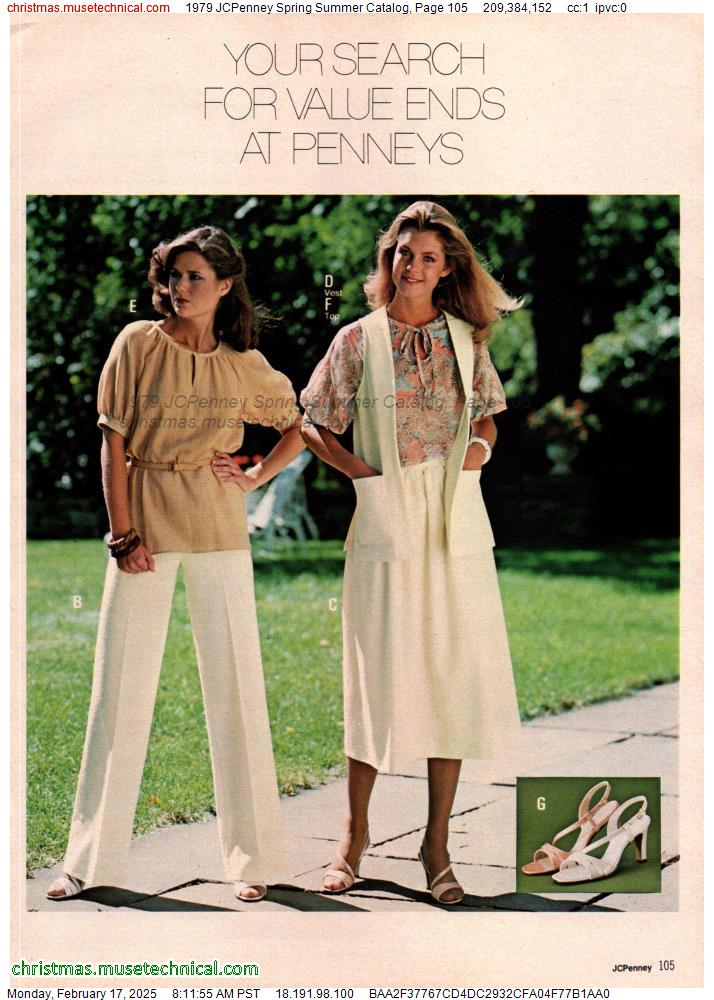 1979 JCPenney Spring Summer Catalog, Page 105