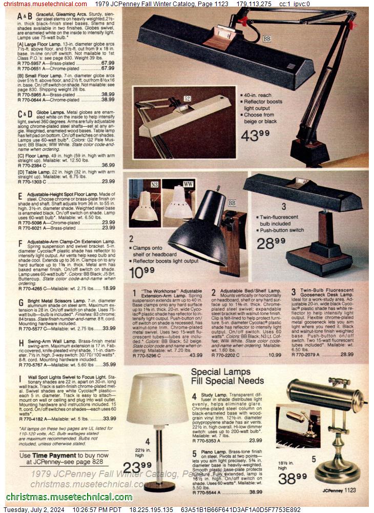 1979 JCPenney Fall Winter Catalog, Page 1123