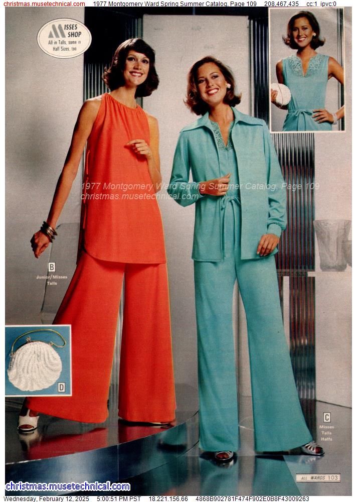 1977 Montgomery Ward Spring Summer Catalog, Page 109