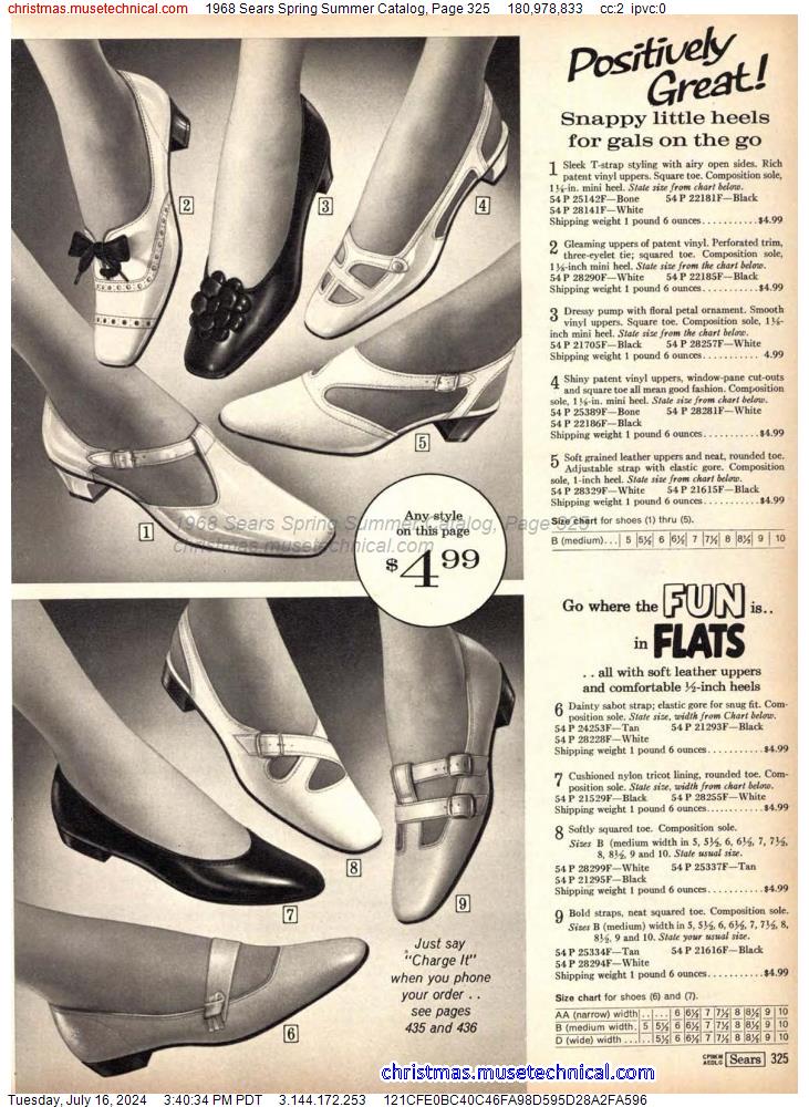 1968 Sears Spring Summer Catalog, Page 325
