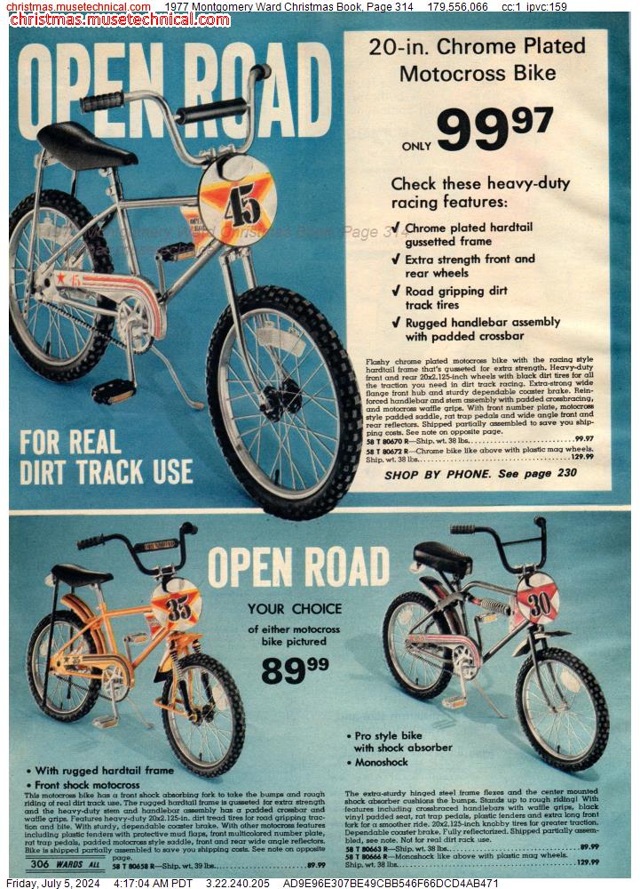 1977 Montgomery Ward Christmas Book, Page 314