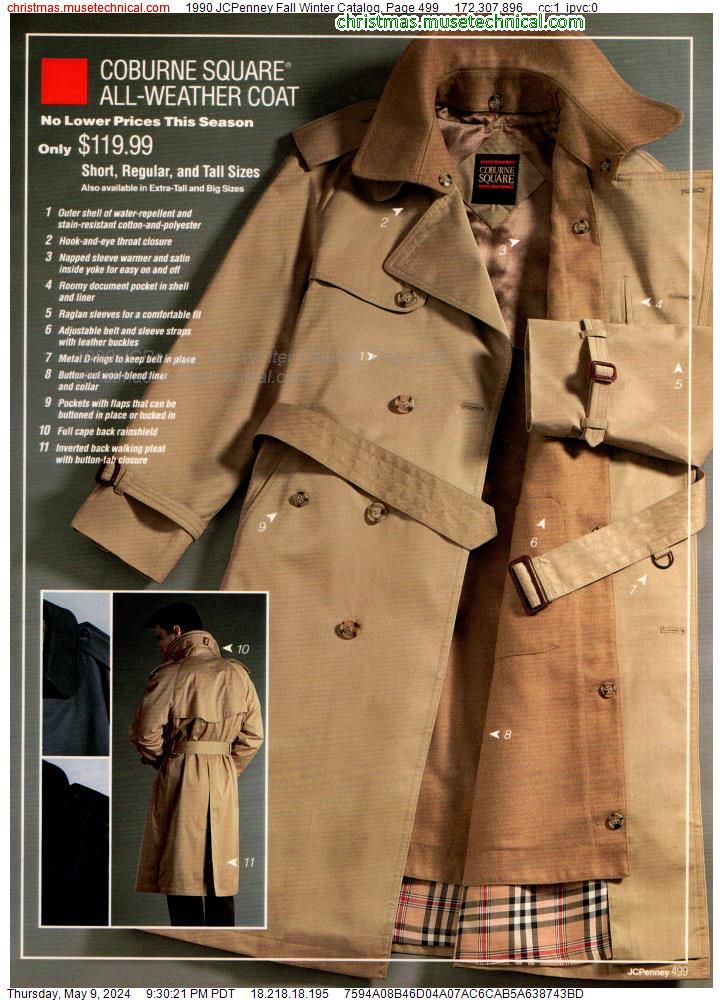 1990 JCPenney Fall Winter Catalog, Page 499