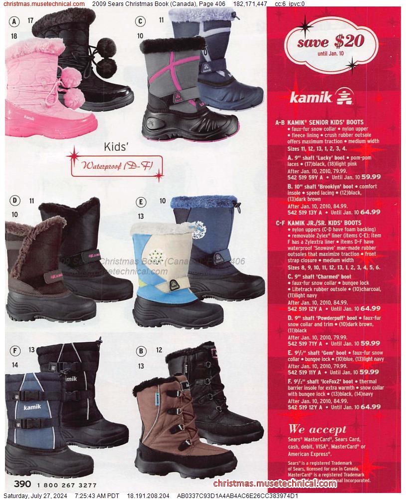 2009 Sears Christmas Book (Canada), Page 406